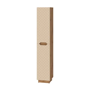 Badeværelsesskab Lotta Eg/kashmir med flisestruktur 33 x 186 cm med 2 døre Vicco