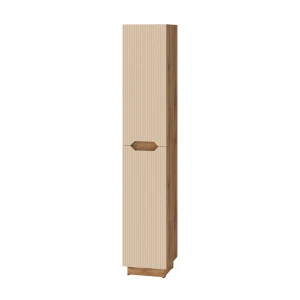 Badeværelsesskab Lotta Eg/kashmir stribet 33 x 186 cm med 2 døre Vicco