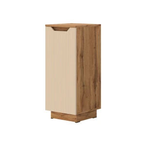 Midischrank Lotta Eiche/Kaschmir gestreift 33.4 x 81.9 cm Vicco