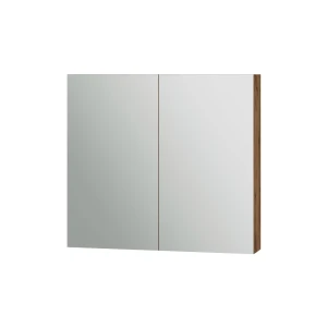 Badeværelsesskab med spejl Lotta Eg 79.7 x 73.2 cm med 2 døre Vicco