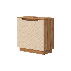 Vaskeskab Lotta Eg/kashmir med flisestruktur 58.9 x 62.1 cm med 2 døre Vicco