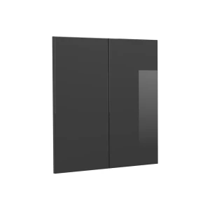 Küchenfront R-Line Anthrazit Hochglanz 59.2 x 59 cm Möbelfront für den Hängeschrank Vicco