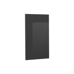Küchenfront R-Line Anthrazit Hochglanz 36.4 x 59 cm Möbelfront für den Eckhängeschrank Vicco