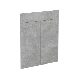 Køkkenfront R-Line Beton 59.6 x 70.8 cm møbelfront til underskab med skuffer Vicco