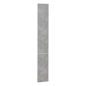 Køkkenfront R-Line Beton 29.6 x 196 cm møbelfront til høj apotekerskab Vicco