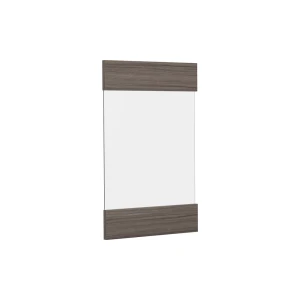Køkkenfront R-Line Ædel grå 39.6 x 59 cm møbelfront til vægskab med glas Vicco