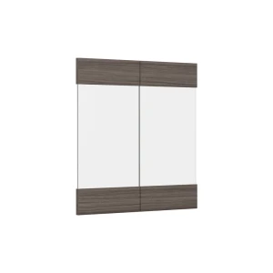 Køkkenfront R-Line Ædel grå 59.2 x 59 cm møbelfront til vægskab med glas Vicco