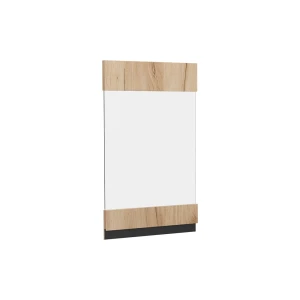 Køkkenfront R-Line Gold power oak 39.6 x 59 cm møbelfront til vægskab med glas Vicco