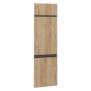 Køkkenfront R-Line Gold power oak 59.6 x 196 cm møbelfront til køleskabsindbygningsskab Vicco