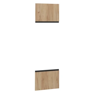 Køkkenfront R-Line Gold power oak 59.6 x 76.6 cm møbelfront til mikrobølgeskab Vicco