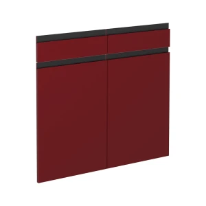 Køkkenfront R-Line Rød 79.2 x 70.8 cm møbelfront til underskab med skuffer Vicco
