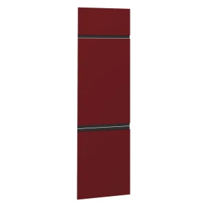 Frontale cucina R-Line Rosso 59.6 x 196 cm frontale del mobile per mobile per frigorifero Vicco