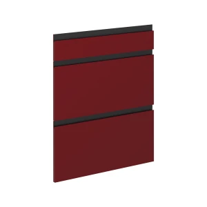 Køkkenfront R-Line Rød 59.6 x 70.4 cm møbelfront til underskab med skuffer Vicco