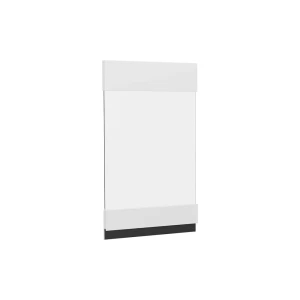 Køkkenfront R-Line Hvid 39.6 x 59 cm møbelfront til vægskab med glas Vicco