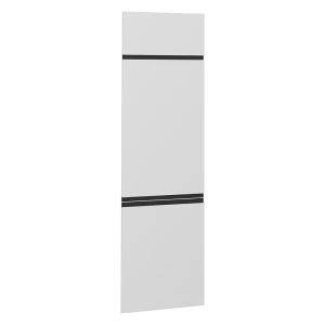 Küchenfront R-Line Weiß 59.6 x 196 cm Möbelfront für den Kühlumbauschrank Vicco
