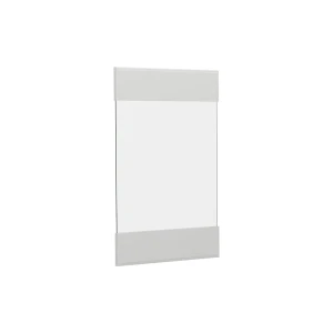 Køkkenfront R-Line Hvid landhus 39.6 x 59 cm møbelfront til vægskab med glas Vicco