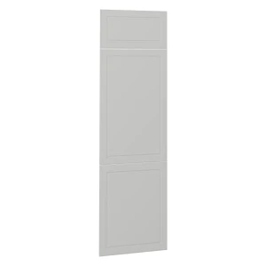 Keukenfront R-Line Wit Landhuis 59.6 x 196 cm meubelfront voor de koelkastombouwkast Vicco