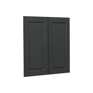 Façade de cuisine R-Line Anthracite campagne 59.2x59cm façade de meuble pour meuble mural Vicco