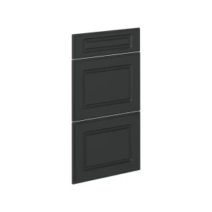 Køkkenfront R-Line Antracit landhus 39.6 x 70.4 cm møbelfront til underskab med skuffer Vicco
