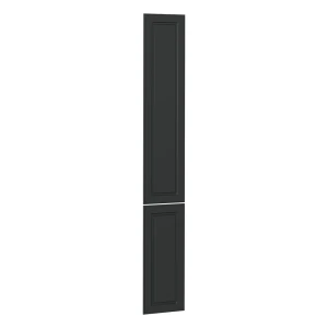 Køkkenfront R-Line Antracit landhus 29.6 x 196 cm møbelfront til høj apotekerskab Vicco