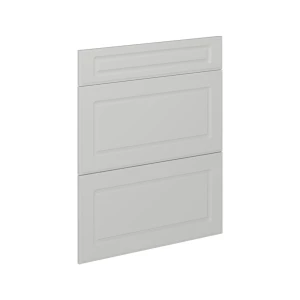 Køkkenfront R-Line Hvid landhus 59.6 x 70.4 cm møbelfront til underskab med skuffer Vicco
