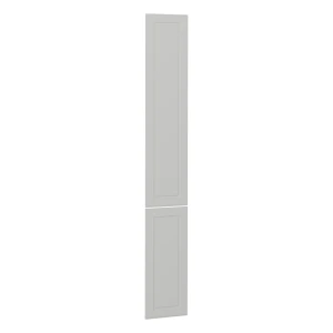 Køkkenfront R-Line Hvid landhus 29.6 x 196 cm møbelfront til høj apotekerskab Vicco
