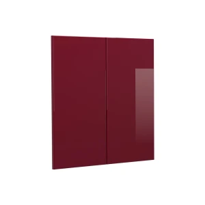 Küchenfront R-Line Rot Hochglanz 59.2 x 59 cm Möbelfront für den Hängeschrank Vicco