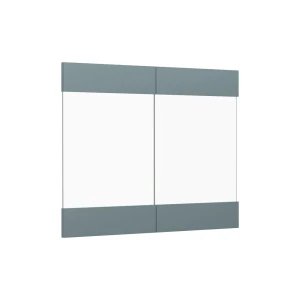 Keittiön etulevy R-Line Siniharmaa 79.2x59 cm kalustefrontti lasiovelliseen seinäkaappiin Vicco