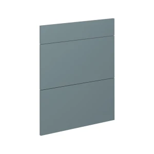 Küchenfront R-Line Blau-Grau 59.6 x 70.4 cm Möbelfront für den Schubladenunterschrank Vicco