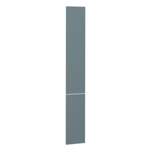 Façade de cuisine R-Line Bleu-gris 29.6x196cm façade de meuble pour armoire coulissante haute Vicco