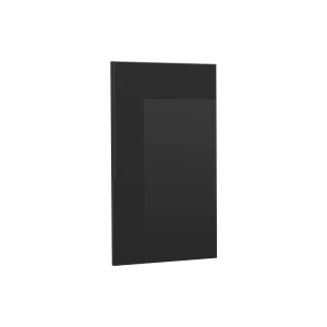 Küchenfront R-Line Schwarz Hochglanz 36.4 x 59 cm Möbelfront für den Eckhängeschrank Vicco