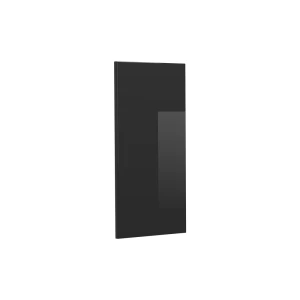 Façade de cuisine R-Line Noir Haute brillance 29.6x59cm façade de meuble pour meuble mural Vicco