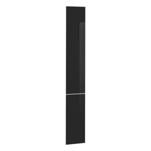 Keittiön etulevy R-Line Musta korkeakiilto 29.6x196 cm kalustefrontti korkeaan ulosvedettävään kaappiin Vicco