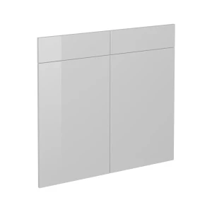 Køkkenfront R-Line Hvid højglans 79.2 x 70.8 cm møbelfront til underskab med skuffer Vicco