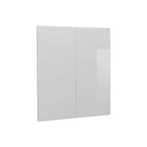Køkkenfront R-Line Hvid højglans 59.2 x 59 cm møbelfront til vægskab Vicco