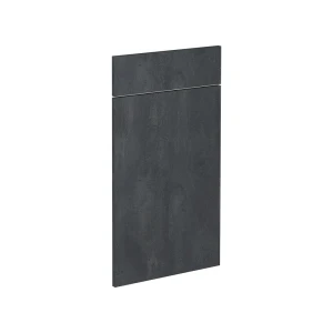 Køkkenfront R-Line Sort beton 39.6 x 70.8 cm møbelfront til underskab med skuffer Vicco