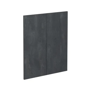 Køkkenfront R-Line Sort beton 59.2 x 71.3 cm møbelfront til underskab Vicco