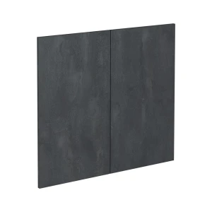 Køkkenfront R-Line Sort beton 79.2 x 71.3 cm møbelfront til vaskeskab Vicco