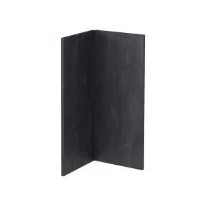 Køkkenfront R-Line Sort beton 59.2 x 71.3 cm møbelfront til hjørneunderskab Vicco