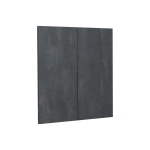 Køkkenfront R-Line Sort beton 59.2 x 59 cm møbelfront til vægskab Vicco