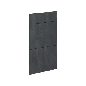 Front kuchenny R-Line Czarny beton 39.6 x 70.4 cm front meblowy do szafki dolnej z szufladami Vicco