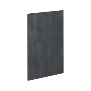 Køkkenfront R-Line Sort beton 39.6 x 71.3 cm møbelfront til hjørneunderskab Vicco