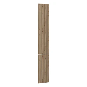 Front kuchenny R-Line Dąb rzemieślniczy 29.6 x 196 cm front meblowy do wysokiej szafki typu apteka Vicco
