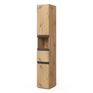 Badeværelsesskab Torren Håndværker 30 x 181 cm med 2 døre Vicco