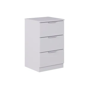 Yöpöytä Fino Valkoinen 37.6x61.8 cm 3 laatikkoa Vicco