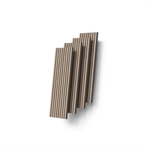 Wandpaneele Grivola Braun 4 Stück livinity®