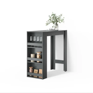 Bartisch Regusa Anthrazit 45 x 110 cm livinity®