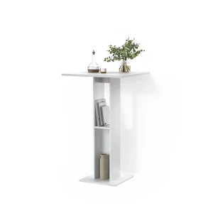 Bartisch Regusa Weiß 65 x 65 cm livinity®