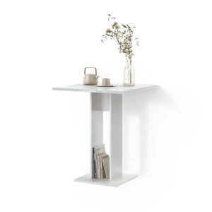 Esstisch  Regusa Weiß 65 x 78 cm livinity®