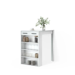 Bartisch Regusa Weiß 67 x 100 cm livinity®